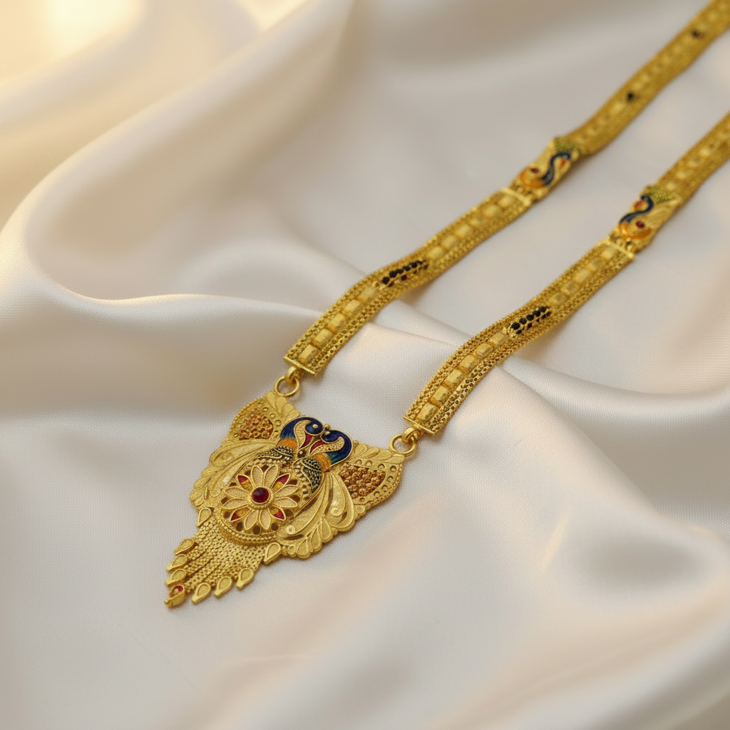 Forming mangalsutra