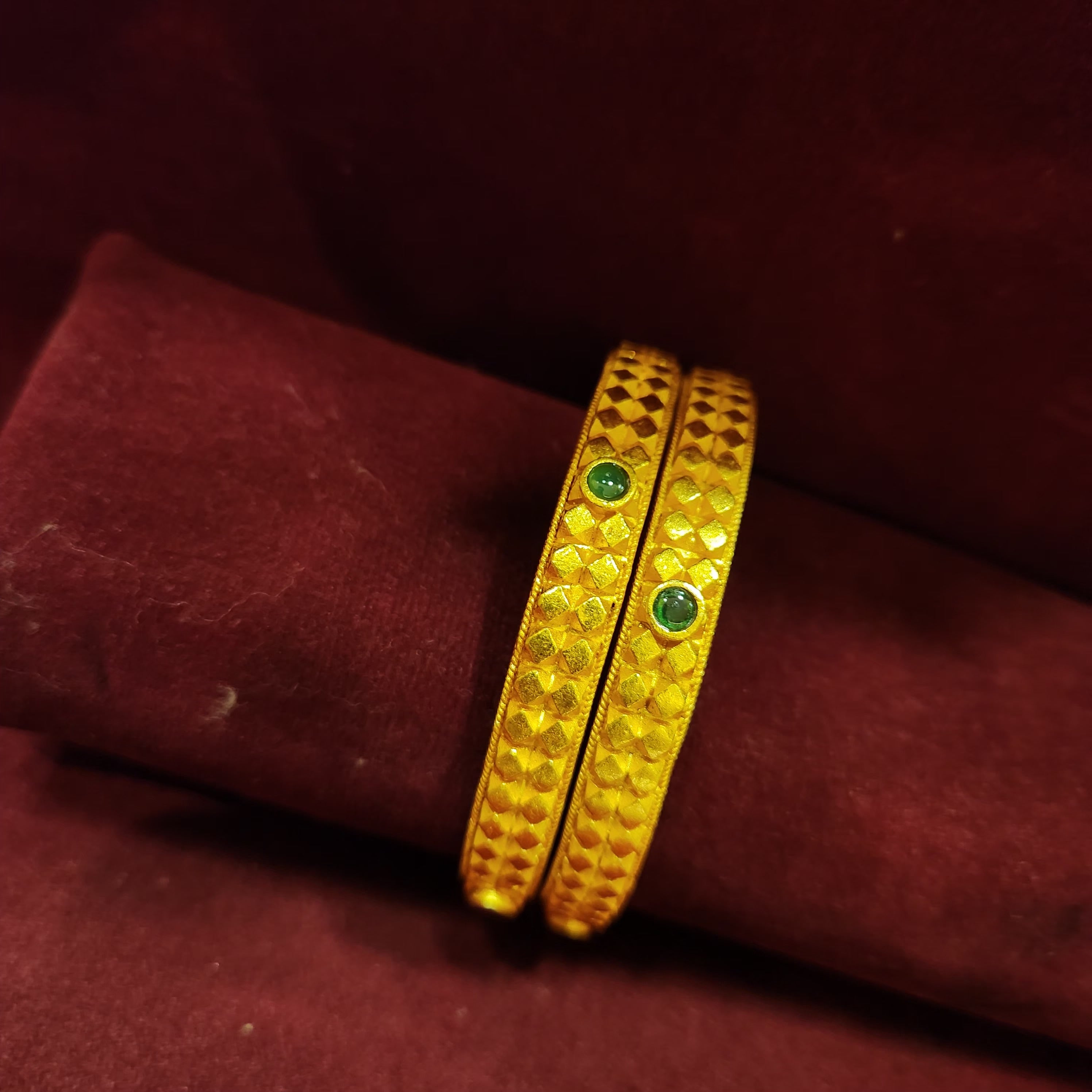 Golden bangles