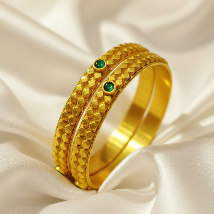Golden bangles
