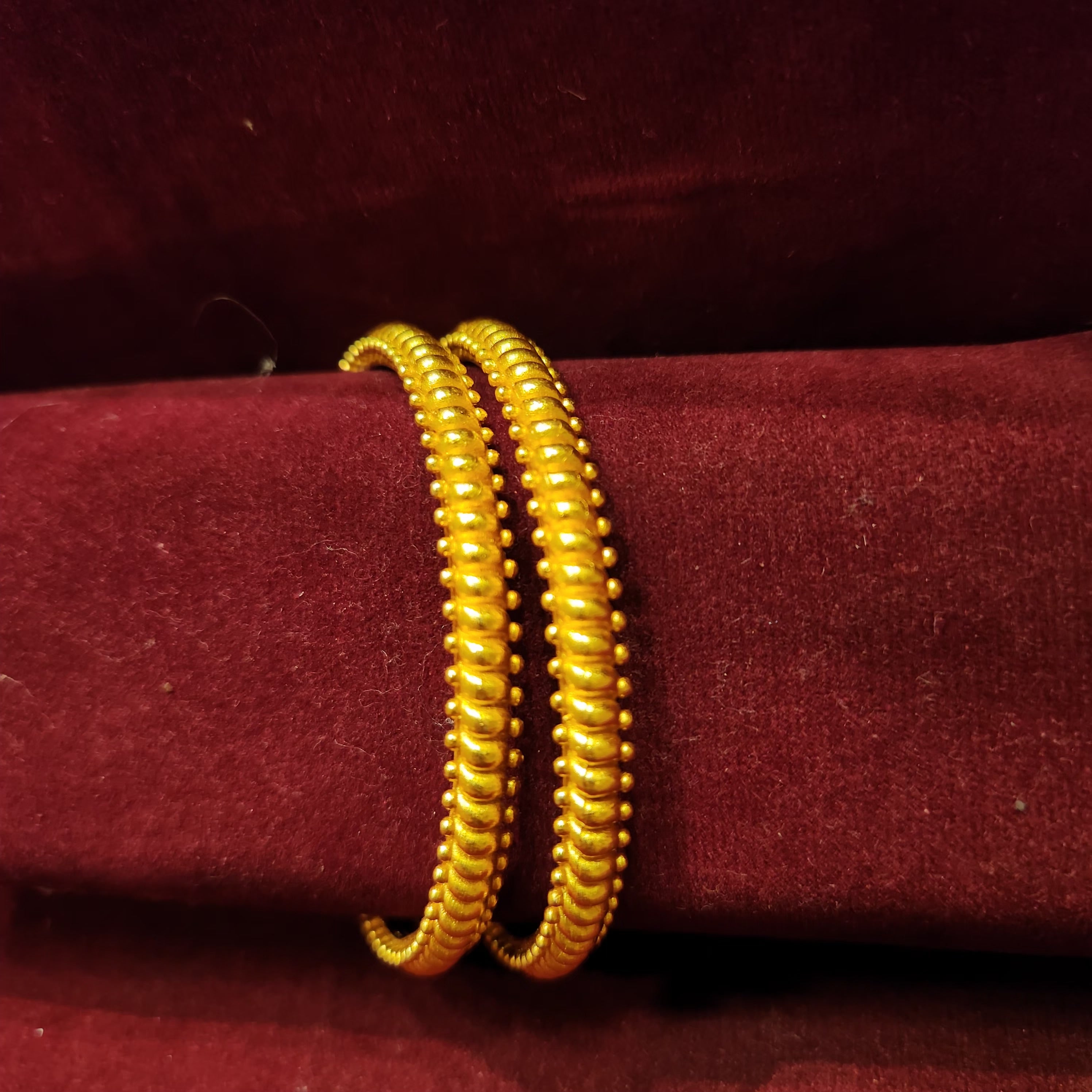 Golden bangles