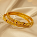 Golden bangles