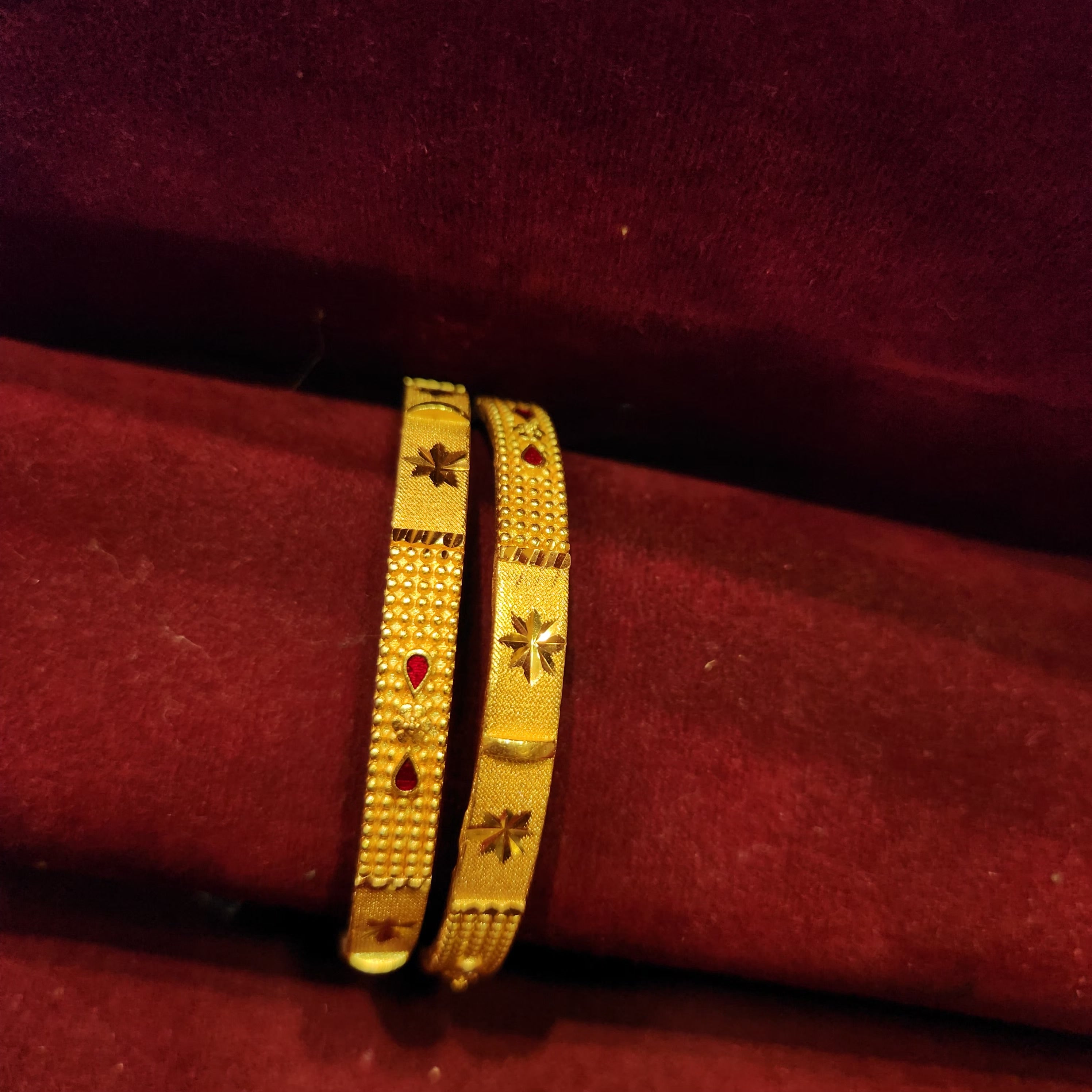 Golden Bangles