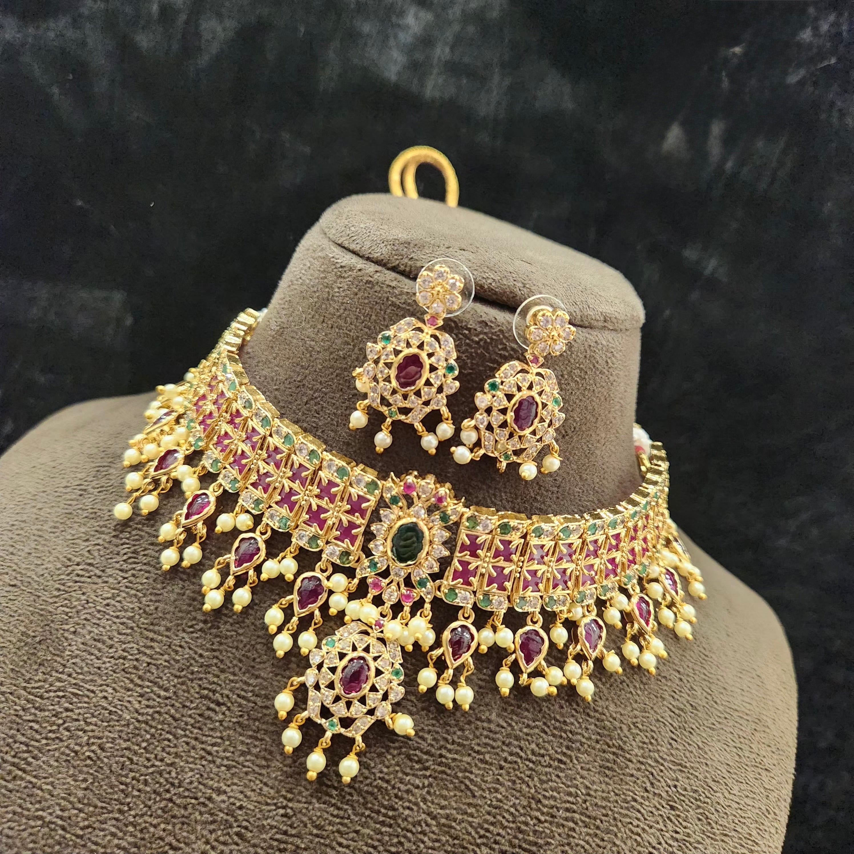 Cz choker set