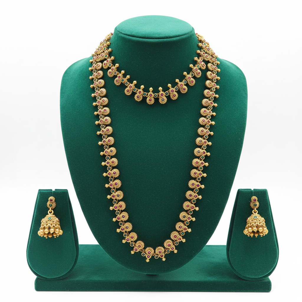Mate South Indian bridal set