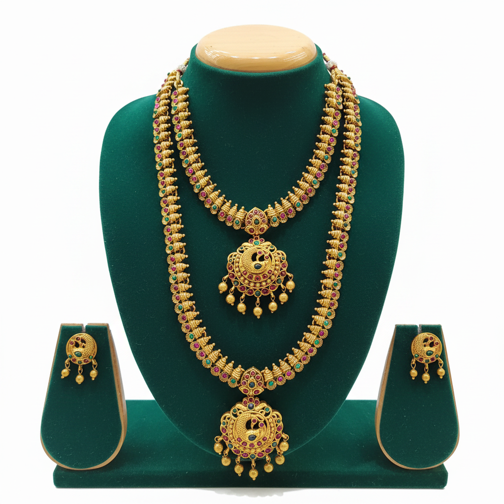 Mate South Indian bridal set