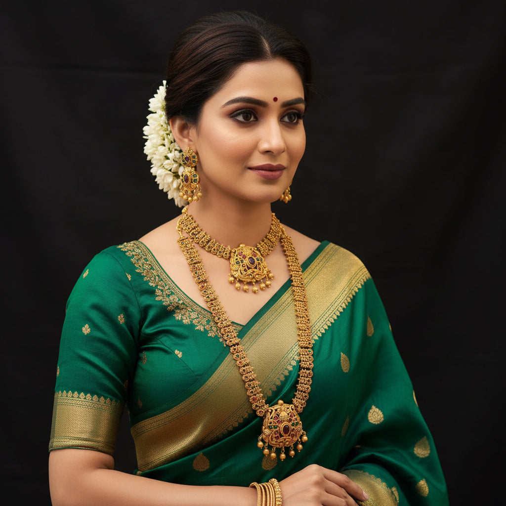 Mate South Indian bridal set