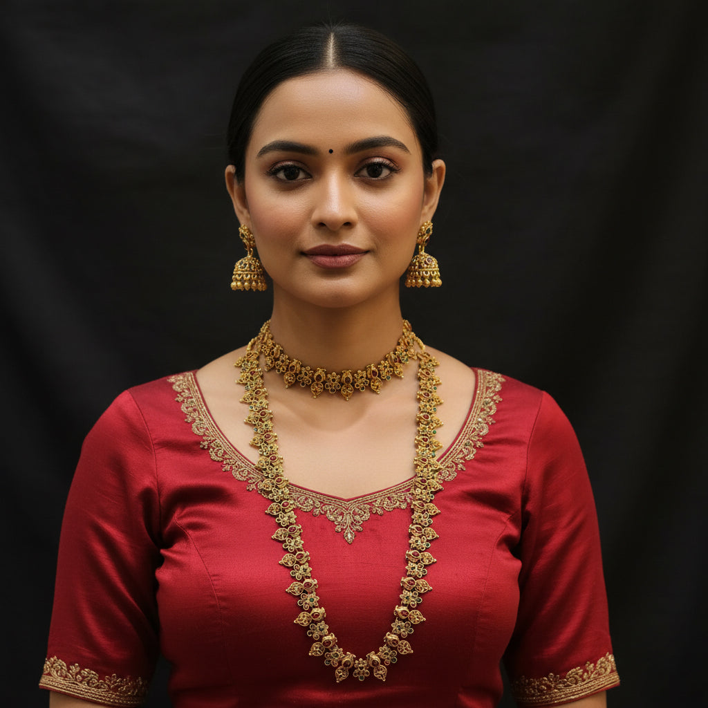 Mate South Indian bridal set