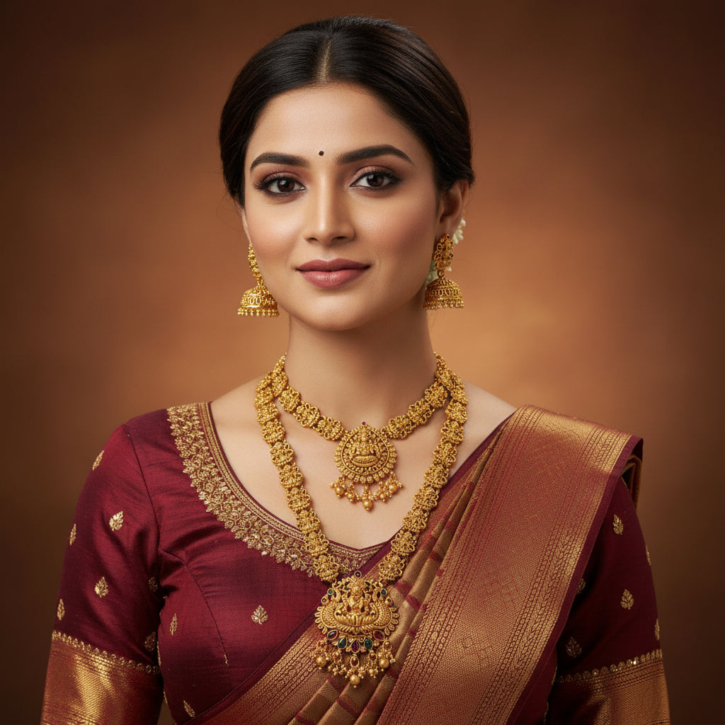 Mate South Indian bridal set