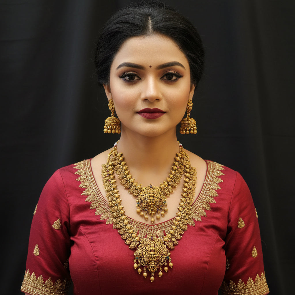 Mate South Indian bridal set