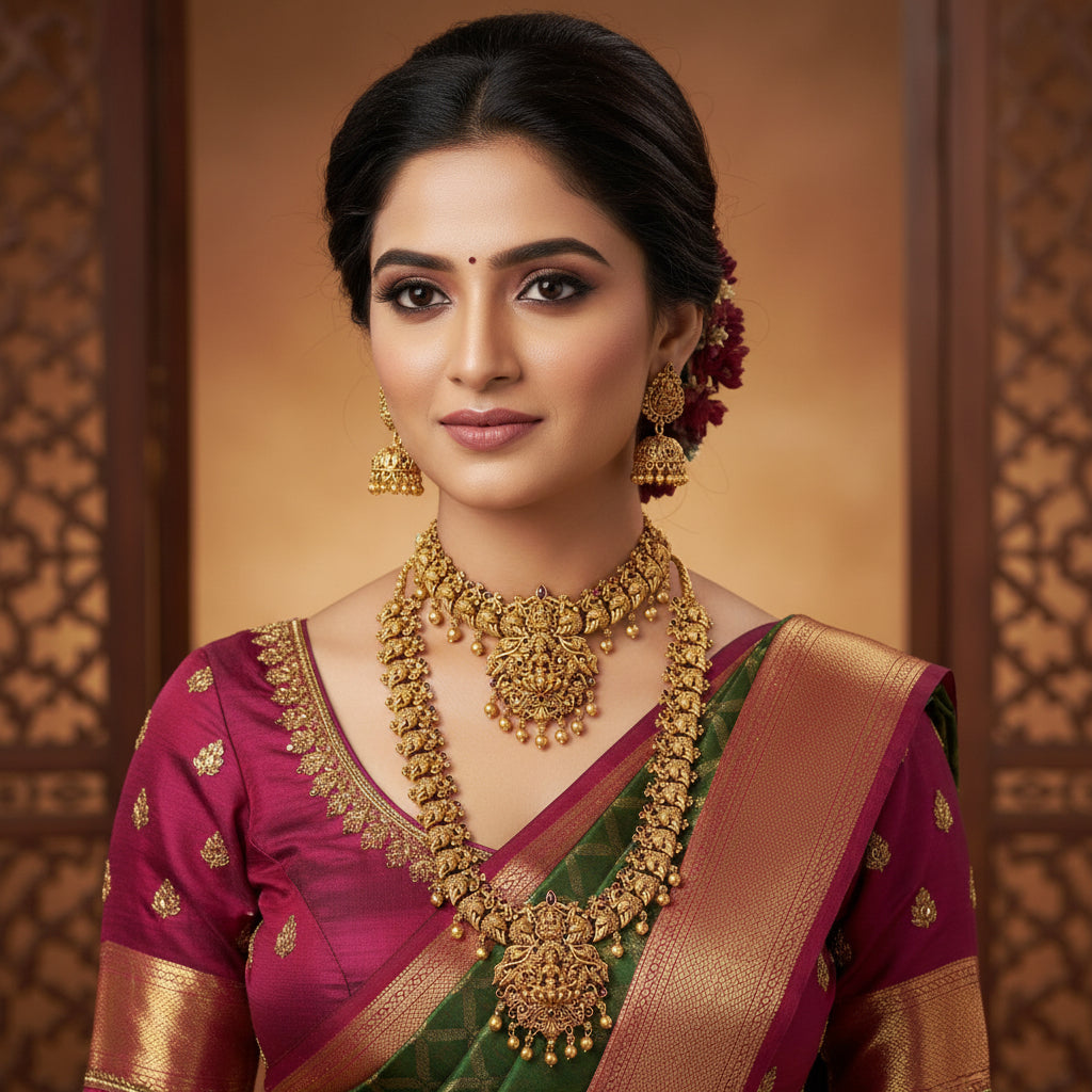 Mate South Indian bridal set