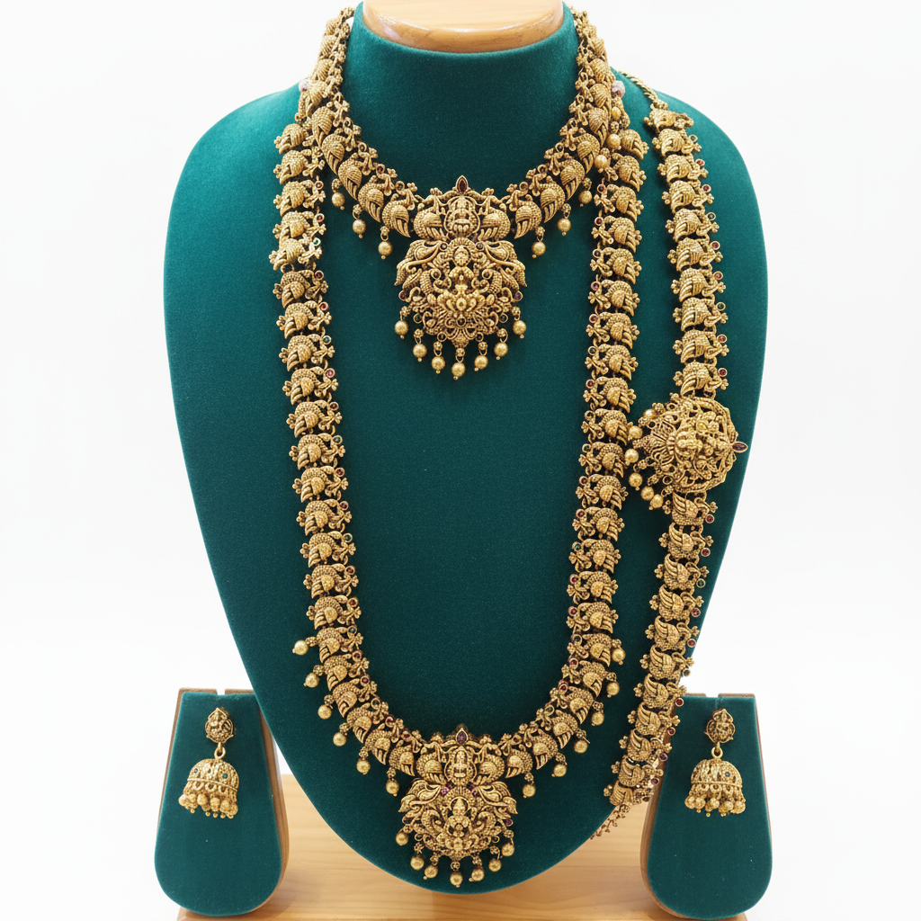 Mate South Indian bridal set