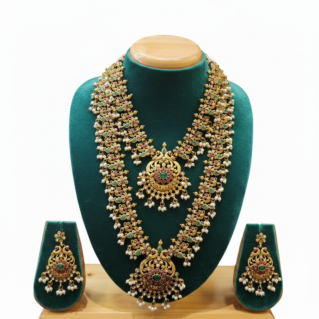 Mate South Indian bridal set
