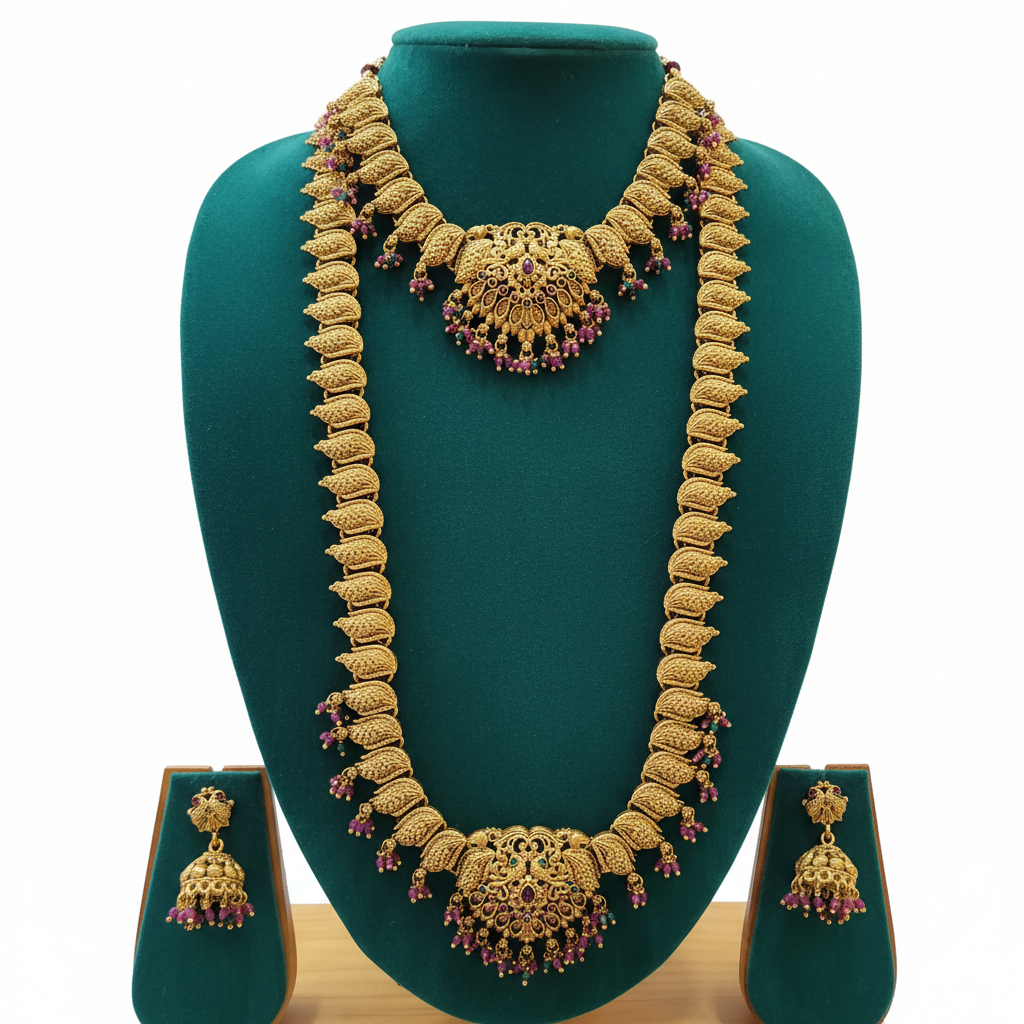 Mate southindian bridal set
