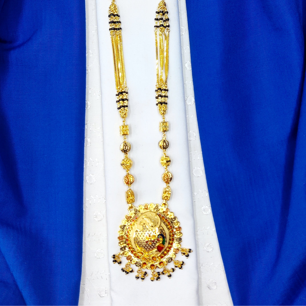 Forming fancy mangalsutra