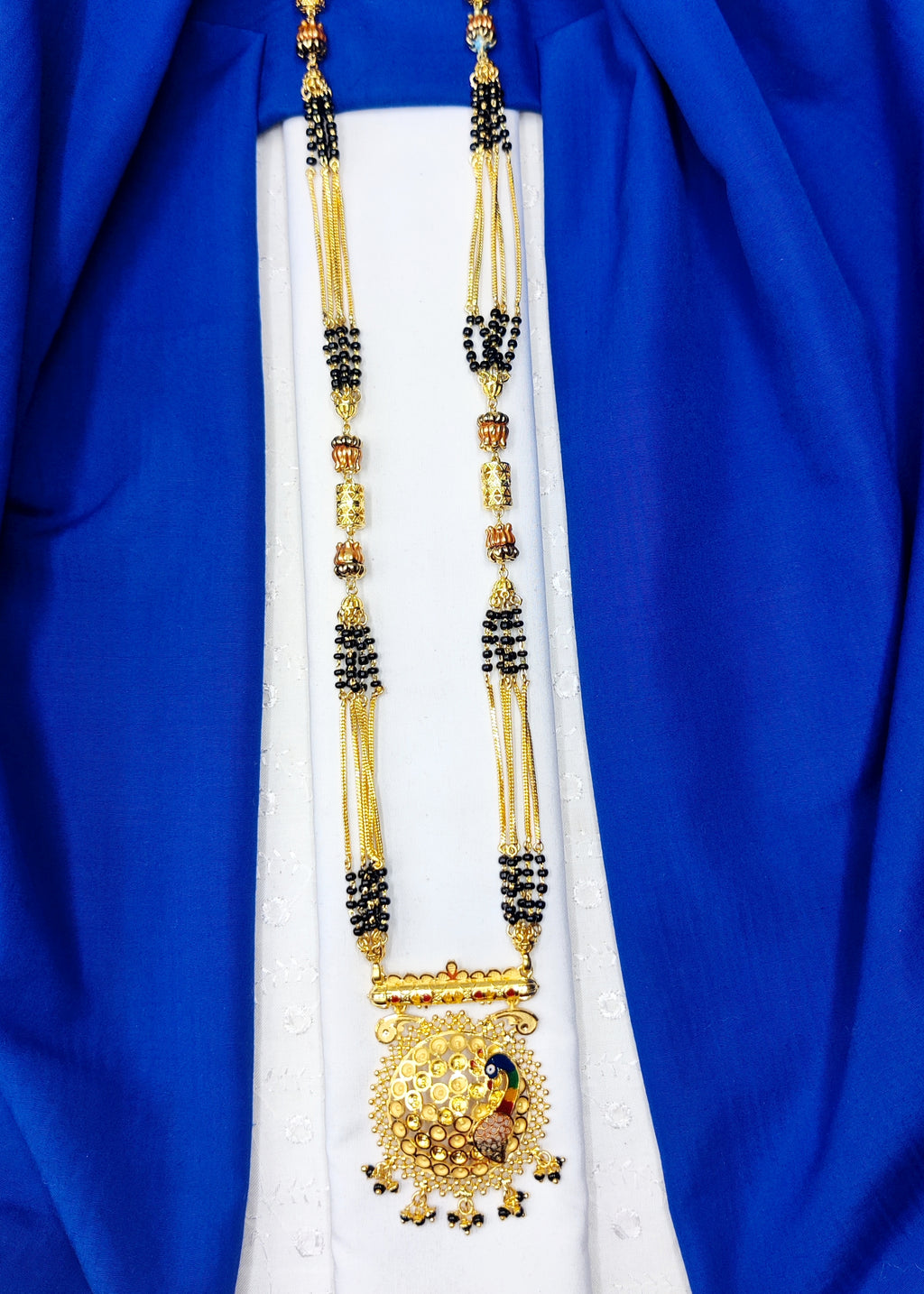Forming fancy mangalsutra