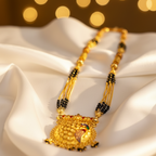 Forming fancy mangalsutra