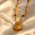 Forming fancy mangalsutra