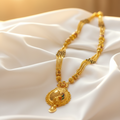 Forming fancy mangalsutra