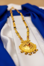Forming fancy mangalsutra