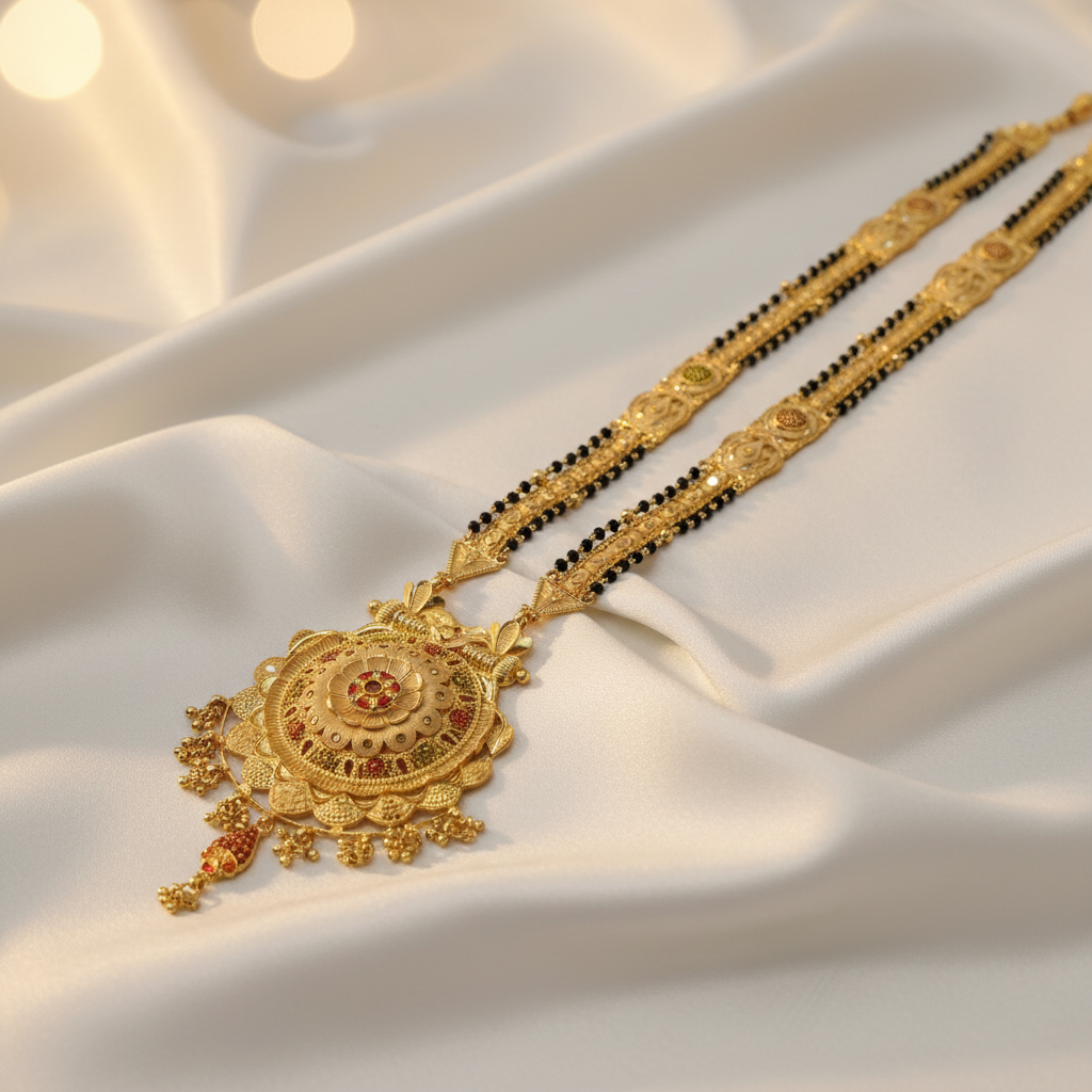 Forming koli mangalsutra