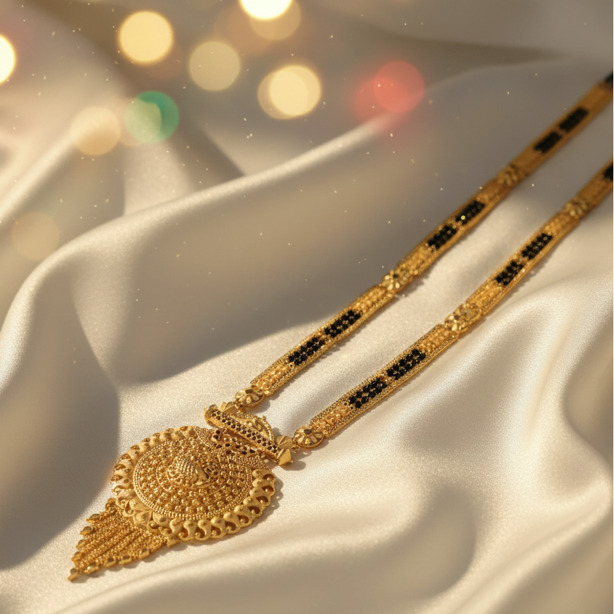 Forming koli mangalsutra