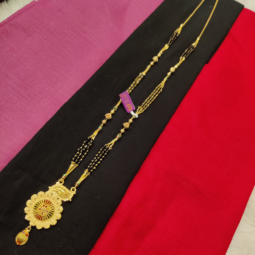 Forming fancy mangalsutra