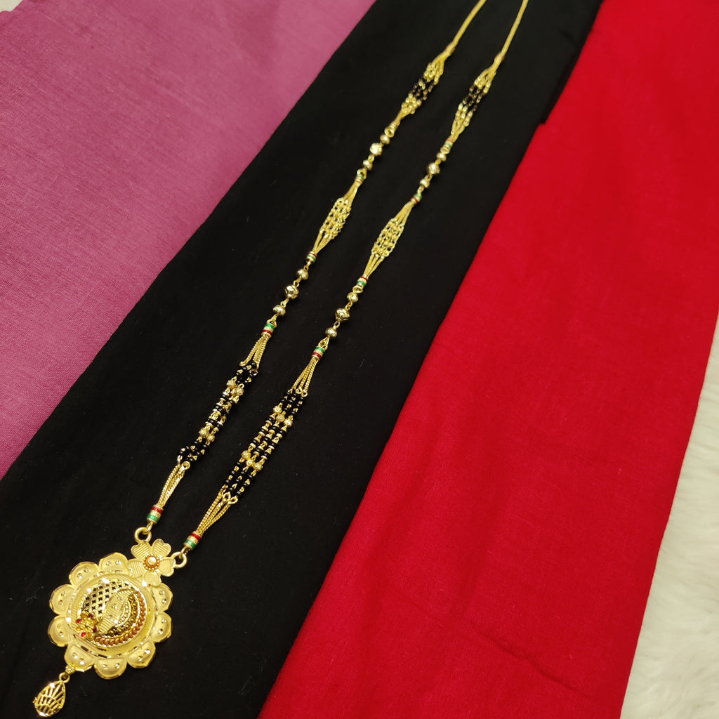 Forming fancy mangalsutra