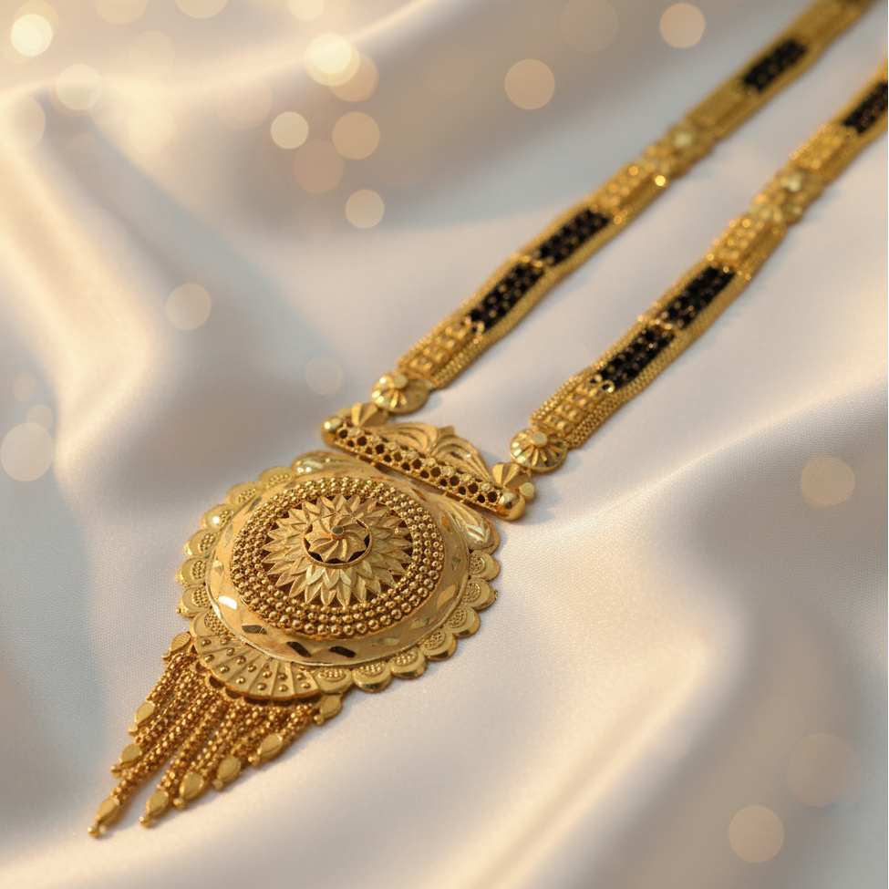 Forming koli mangalsutra