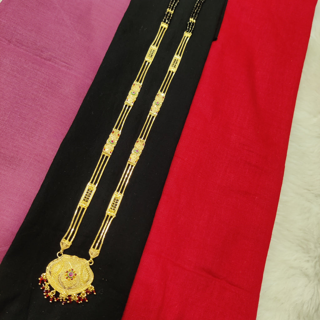 Forming fancy mangalsutra