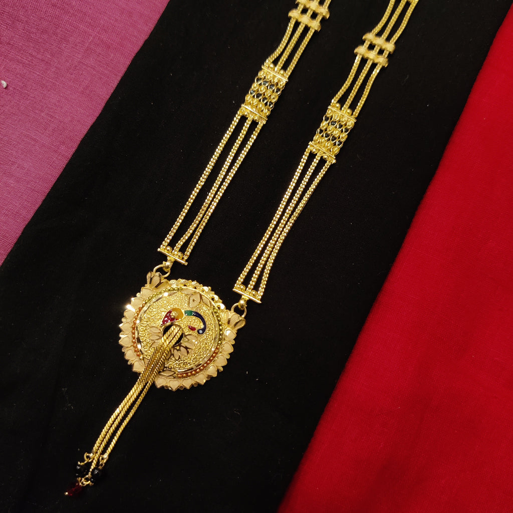 Forming fancy mangalsutra
