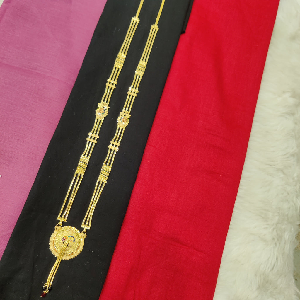 Forming fancy mangalsutra
