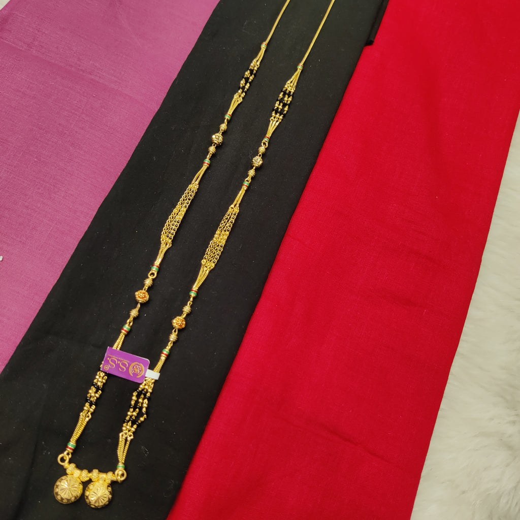 Forming fancy mangalsutra