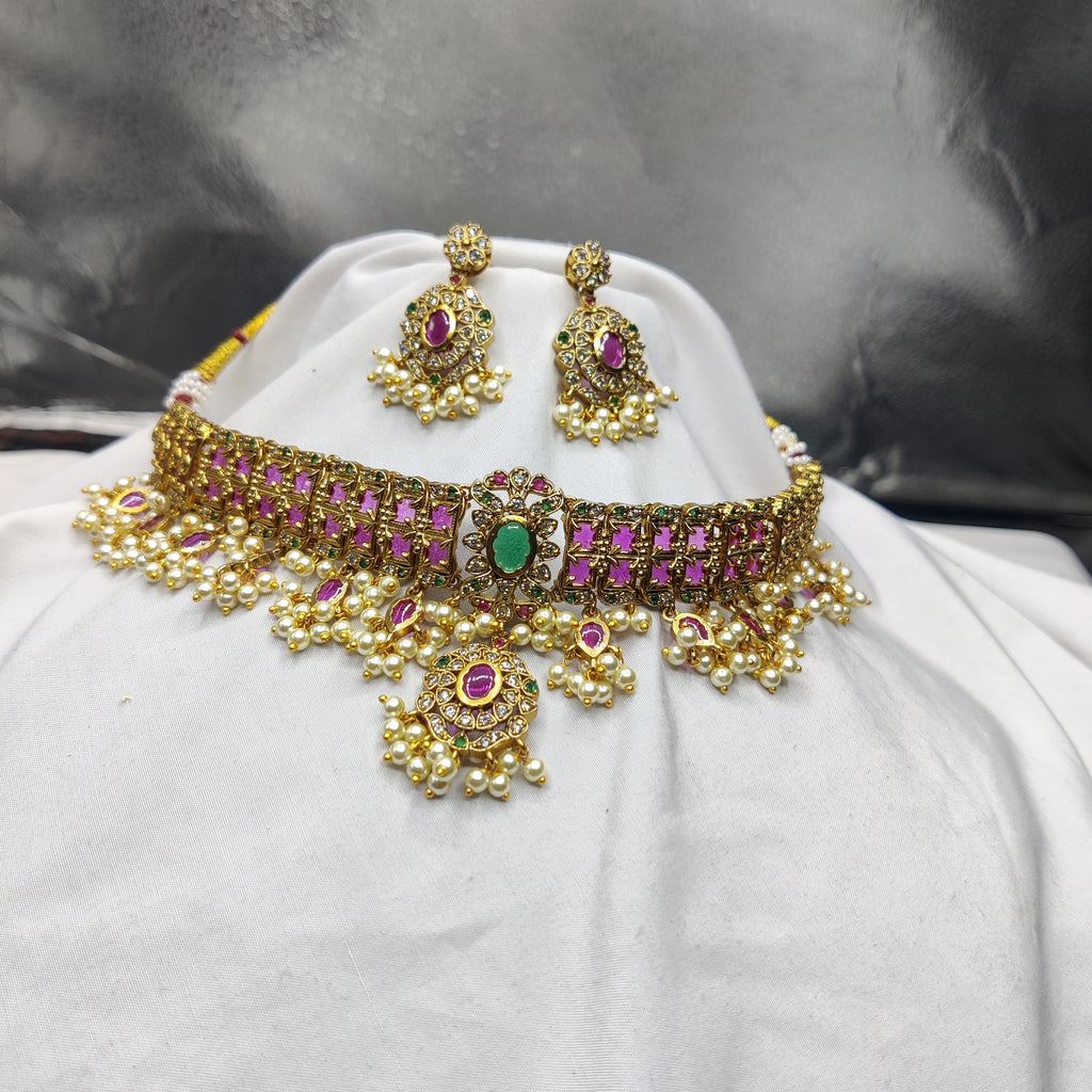 Cz choker set