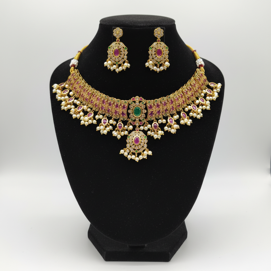 Cz choker set