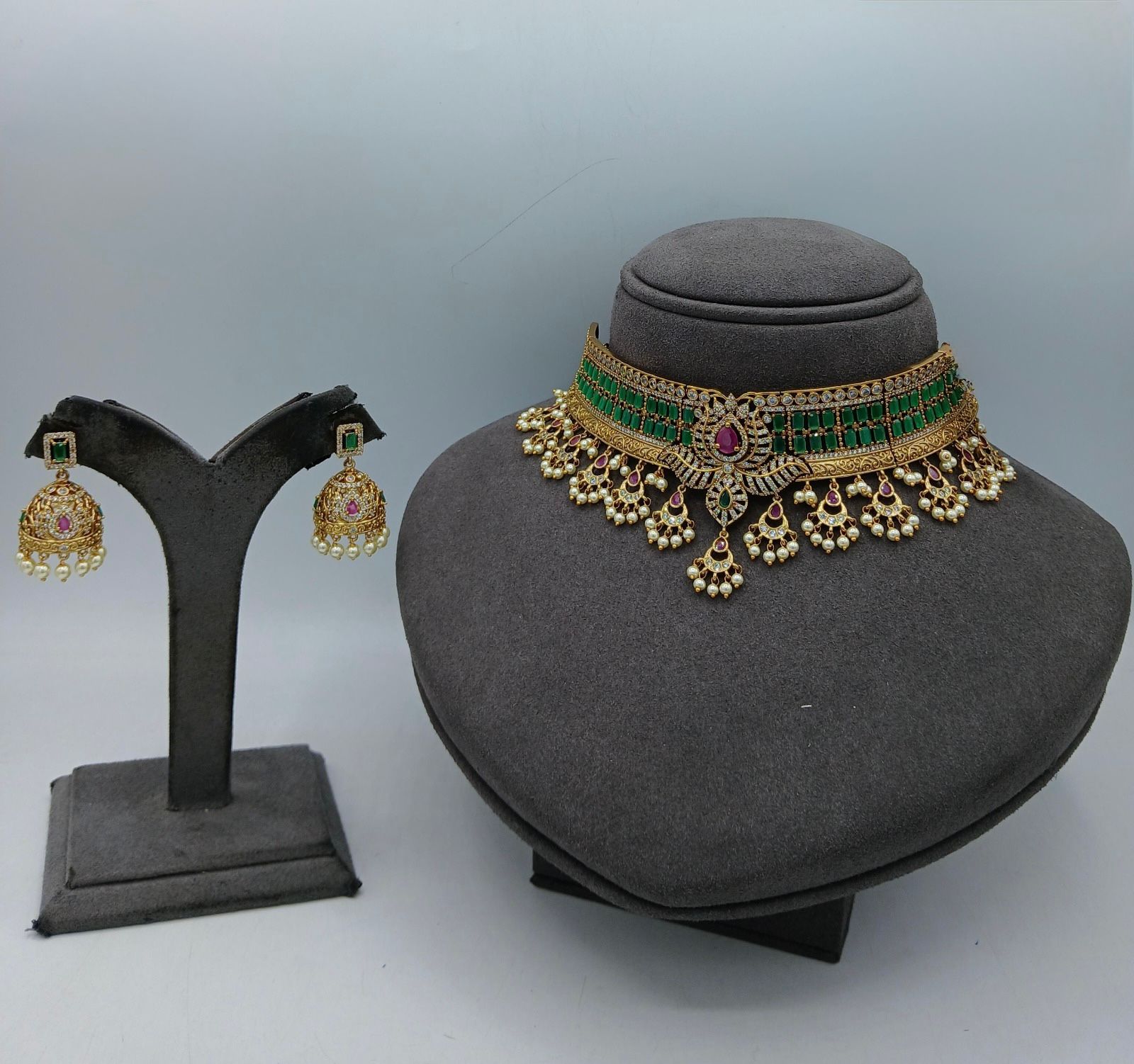 Cz choker set  COLLECTION